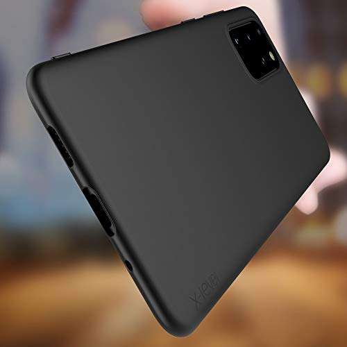 X-level for Samsung Galaxy S20+ Plus/S20+ Plus 5G Case, Slim Fit Soft TPU Thin S20+ Mobile Phone Cover Matte Finish Coating Phone Case for Samsung S20+ /S20+ 5G - Black 3