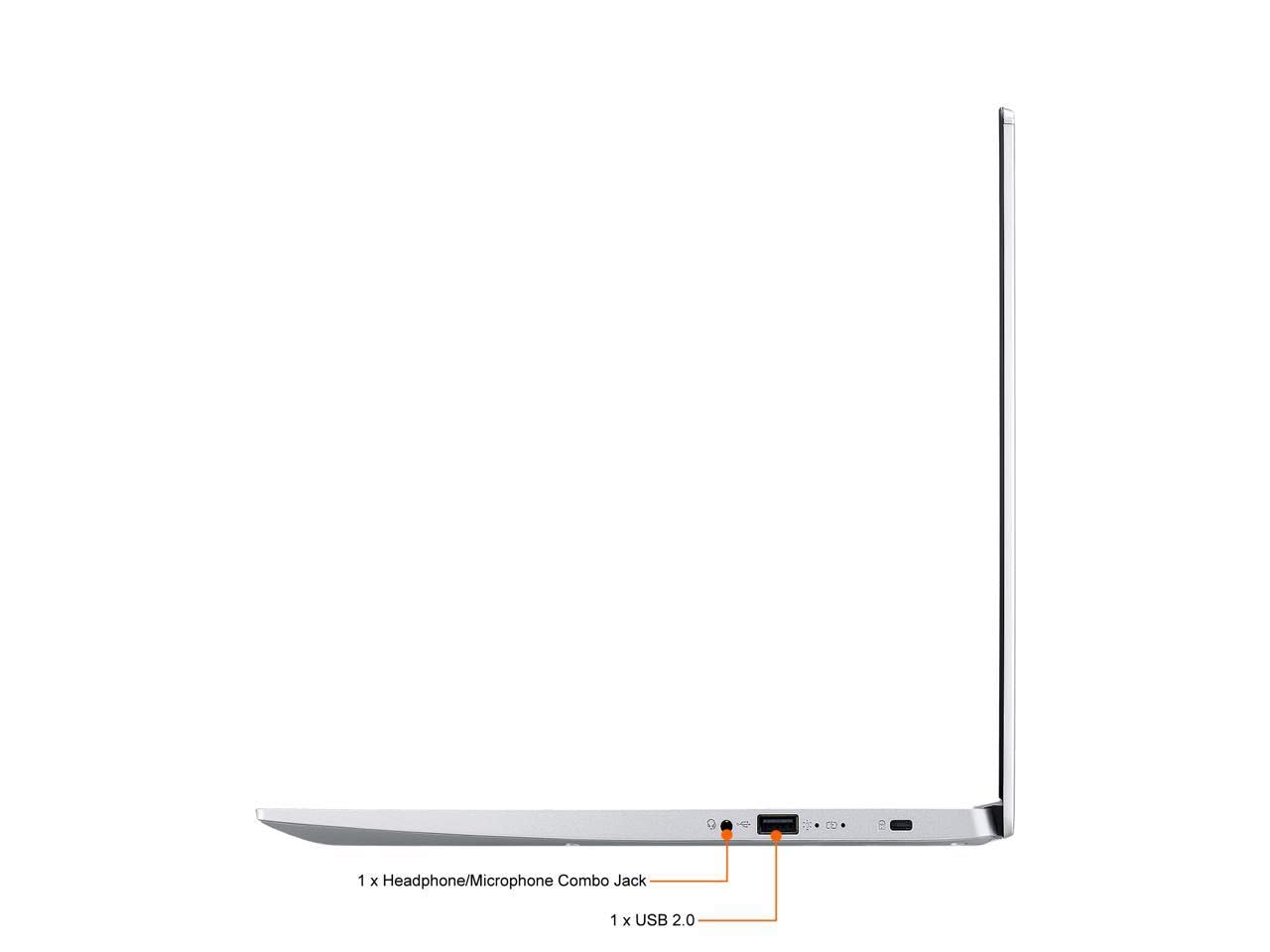 Newest Acer Aspire 5 Slim Laptop, 15.6" FHD IPS 1080P, AMD Ryzen 5 5500U (Beat i7-8550U), 8GB RAM, 256GB PCIe SSD, WiFi, Webcam, HDMI, Bluetooth w/ GalliumPi Accessories 5