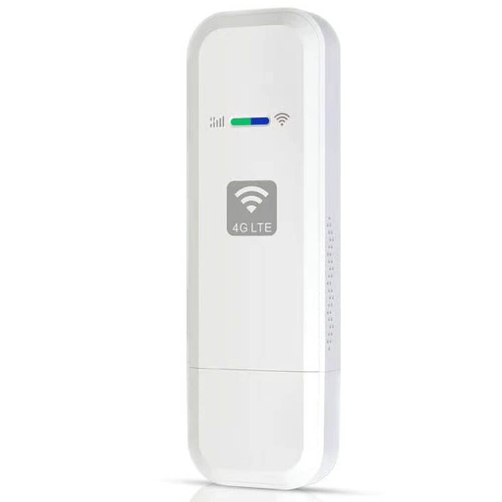 WiFi Modem Dongle,4G LTE USB WiFi Modem,WiFi Dongle Internet Hotspot Modem,Car WiFi Mini Wireless Router with SIM Card Slot for Desktop Laptop PC