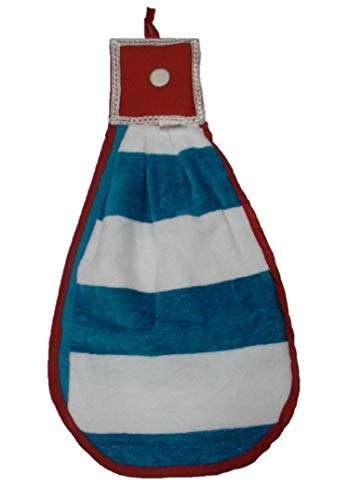 NNR Kitchen Hanging Towels,Set of 3 Pcs_Super Absorbant, Double Sided (Multi Colour) 3