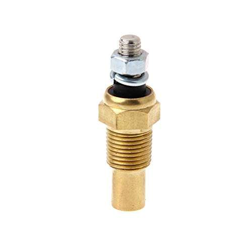 Abnana 1/8 NPT Temperature Temp Sensor Water Oil Unit Sender Gauge Electric Sender VDO 1