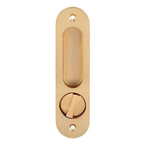 TJLSS Sliding Door Lock Handle Anti-Theft with Keys for Barn Wood Furniture Hardware Door Latch Lock for Double Doors 5