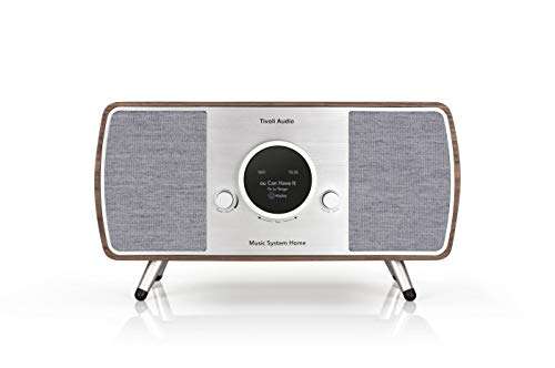 Tivoli Audio Music System Home Gen 2 Wi-Fi/AM/FM/Bluetooth Hi-Fi System (Walnut/Grey) 1