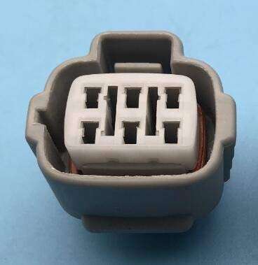 Davitu Cables, Adapters & Sockets - Automotive headlight plug 6 pin car electric plug 6Pin TS Accelerator Pedal Automotive Connector plug 6188-0175 11663 11194 - (Color Name: 100 pcs) 1