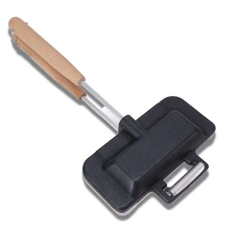 Double Sided Frying Pan for Sandwich, Grilled Cheese Maker Nonstick Sandwich Maker Flip Grill Pan for Breakfast Pancakes, Omelets, Frittatas, Bread and Toast