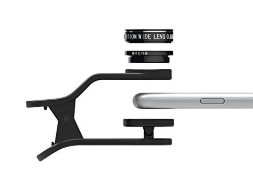 Kenko REAL PRO Multi-Coated Glass REAL PRO 0.6x Wide Angle + Macro Clip Lens for Mobile Devices, Black (KRP-065WM) 5