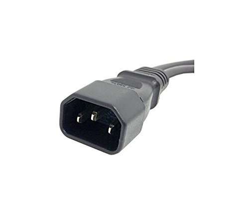 UPS Server C14 to 2 x C13 Y Splitter Adapter Extension Power Cable Cord 30cm 4
