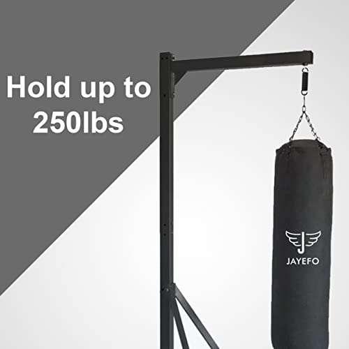 Jayefo Boxing Training Heavy Duty Bag Spring for Hanging Boxing Punching Bags - Up to 210 Pounds - Black 4