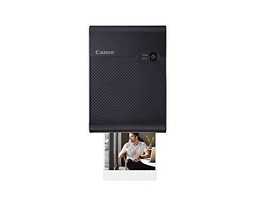 Canon SELPHY Square QX10 Compact Portable Photo Printer, Instant Photo Printer, Mobile Friendly, AirPrint, Black 1