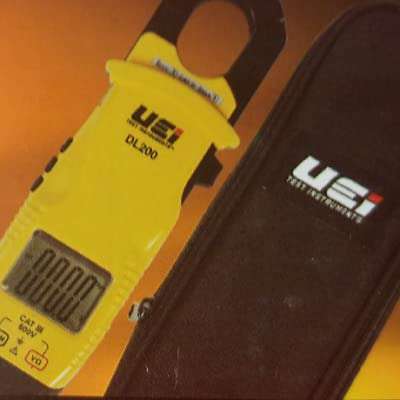 UEI Test Instruments DL200 CATIII Clamp-On Meter and Voltage Tester 4