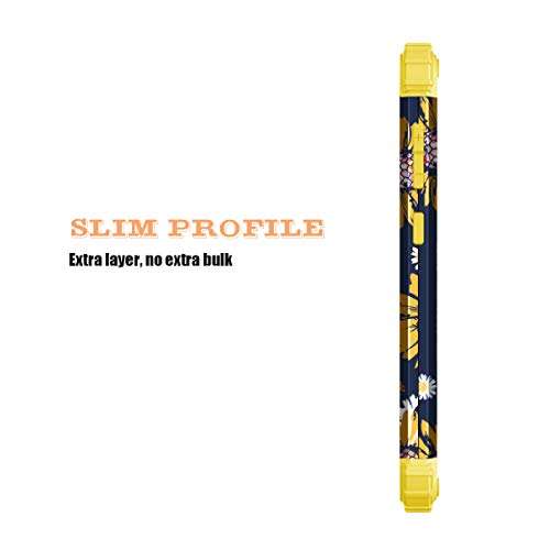 Fingic for Samsung A20 Case,Samsung Galaxy A20/A30/A50 Case Sunflower 3 in 1 Heavy Duty Hard PC Soft Silicone Rugged Bumper Full-Body Shockproof Protective Phone Case for Galaxy A50/A30/A20,6.4"Yellow 5