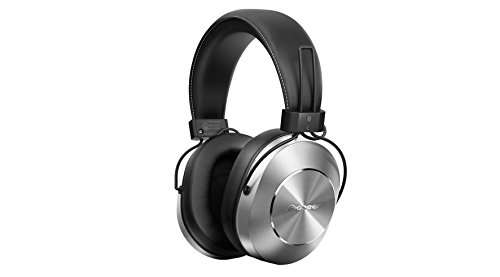 Pioneer Bluetooth and High-Resolution Over Ear Wireless Headphone, Silver (SE-MS7BT-S)