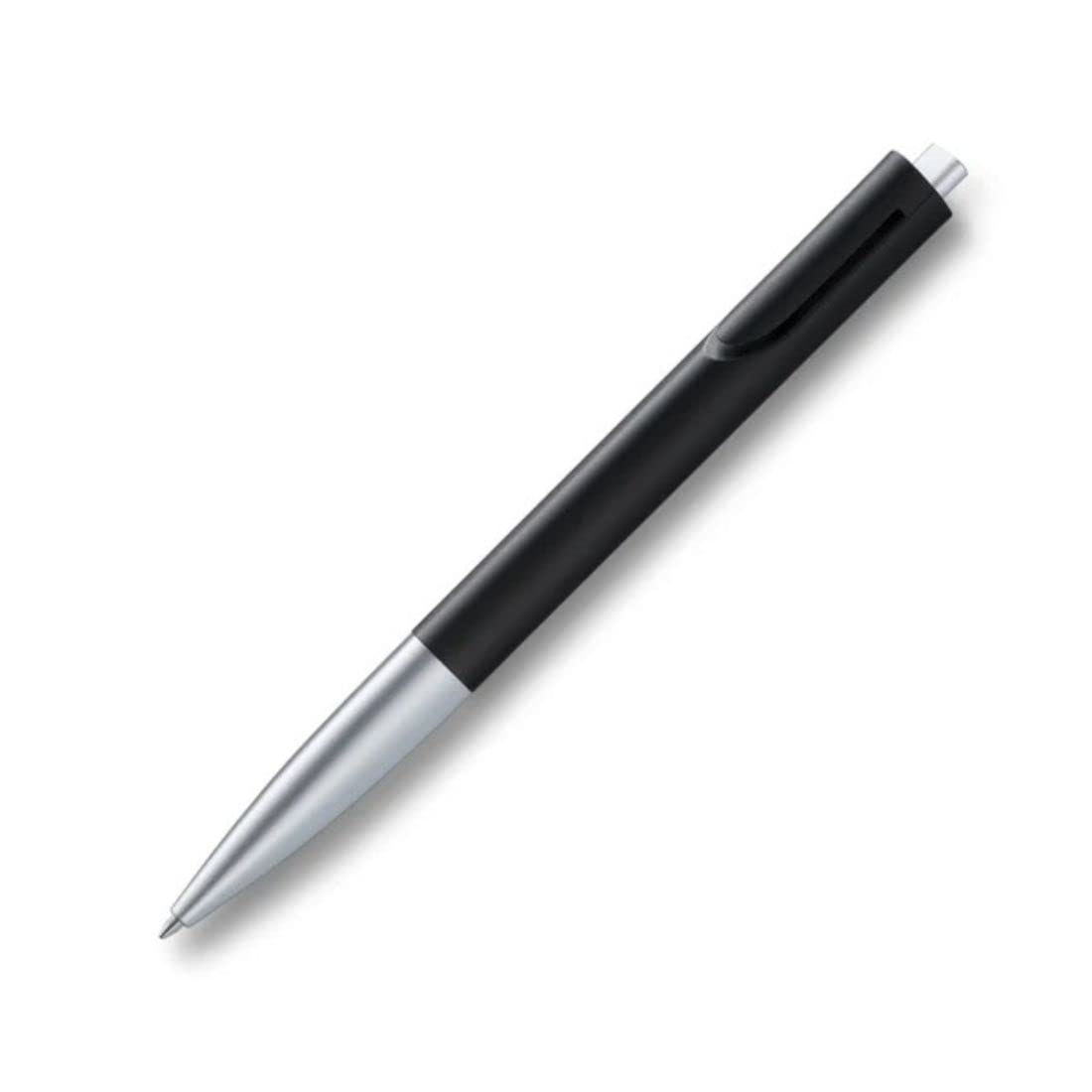 Lamy Noto Ballpoint Pen | Plastic Body, Matt |Stainless Steel Clip, Metallic Lacquer Finish | With Giant Refill M 16 M Black | Black Ink, Pack Of 1 1