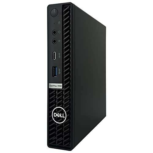 Dell OptiPlex 7090 MFF Micro Form Factor Desktop Computer - 10th Gen Intel Core i5-10500T up to 3.80 GHz CPU, 32GB RAM, 8TB SSD, Intel UHD Graphics 630, Wi-Fi 6, Bluetooth 5.1, Windows 11 Pro 3