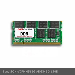 DMS Data Memory Systems Replacement for Sony VGPMM512G.AE VAIO VGN-A115S 512MB eRAM Memory 200 Pin DDR PC2700 333MHz 64x64 CL 2.5 SODIMM - DMS