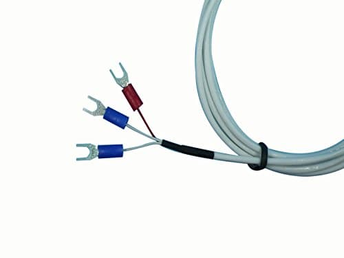 RTD PT100 Temperature Sensors of 2” length and 1/2” NPT Threads w Telfon Cable & Detachable Connector 4