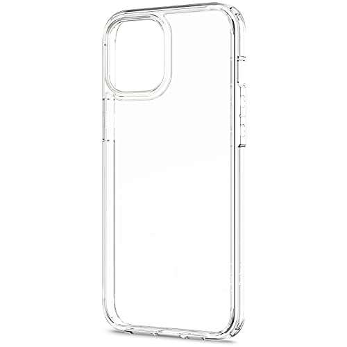 Spigen for iPhone 12 Pro Max Case, Ultra Hybrid [No Magnet Ring][Anti-Yellowing] - Crystal Clear