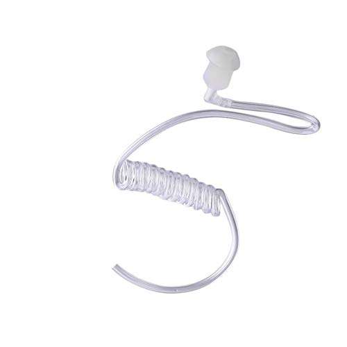 KS K-STORM RDM2020 Surveillance Acoustic Tube Earpiece Headset with Mic Compatible with Motorola CP200, CLS1110, CLS1410, CLS1413, PU Material, Black 5