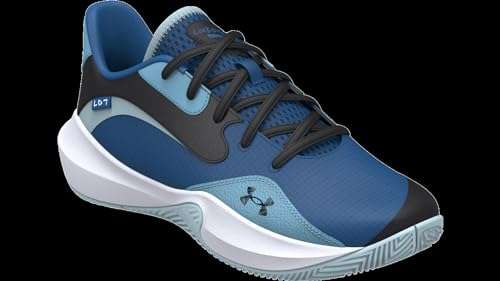 Under Armour Unisex Lockdown 7 Low, (401) Tech Blue/Nimbus Blue/Black, 8, US 5