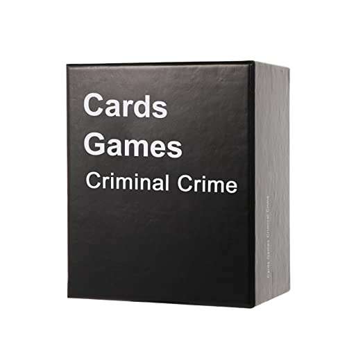 Cards Game Criminal Crime Edition with 311 Cards - A New Party Game for Adult 1