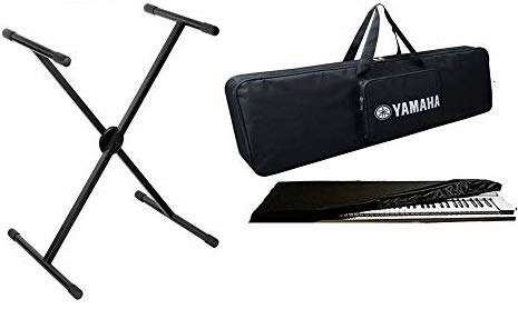 Mexa For Yamaha PSR-F50 Keyboard Bag Padded Quality With Keyboard Stand & Dust Cover Combo Pack. 1