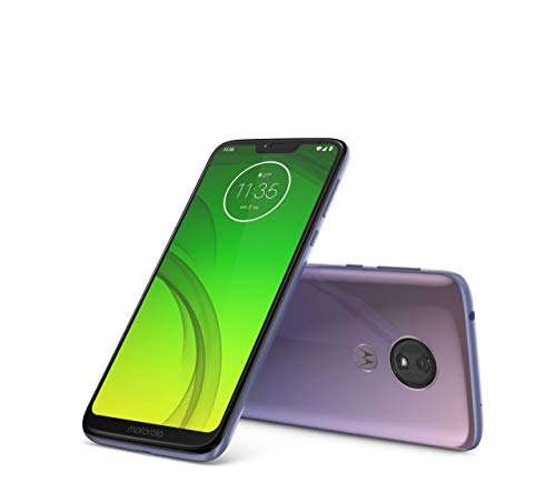 Motorola Moto G7 Power (64GB,4GB) 6.2", Snapdragon 632, (GSM Only) Dual SIM Factory Unlocked Global 4G LTE (T-Mobile, AT&T, Metro, Straight Talk) International Model XT1955-4 (Violet) 5