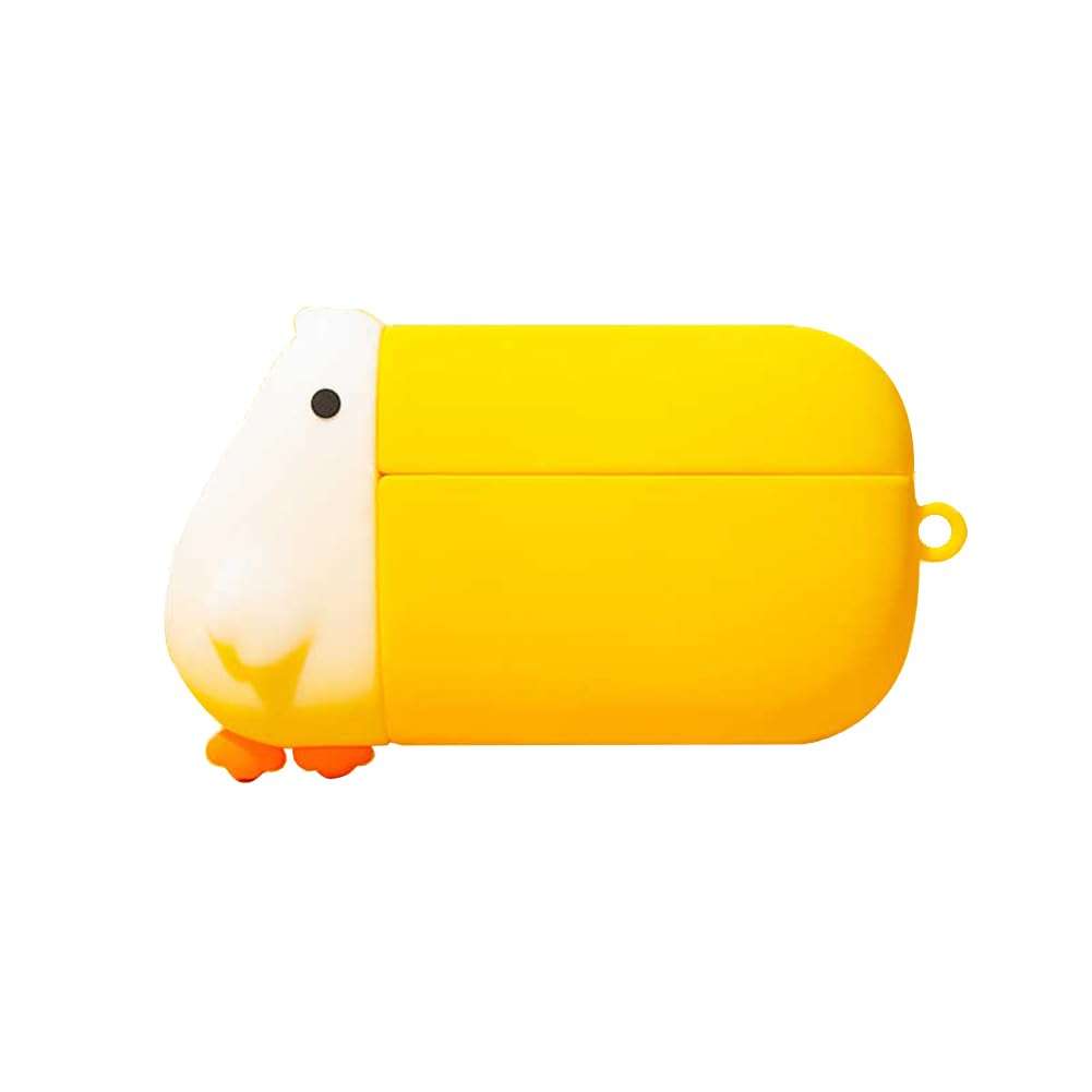 Opaeroo Cartoon Bird Design Headphone Case, Liquid Silicone Hearts Headphone Cases be Suitable for Airpods Pro 2nd/1st 1