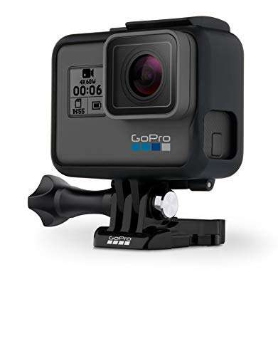 GoPro HERO6 Black — Waterproof Digital Action Camera for Travel with Touch Screen 4K HD Video 12MP Photos 5