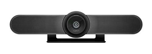 Logitech MeetUp and Expansion Mic HD Video and Audio Conferencing System for Small Meeting Rooms - Black 3