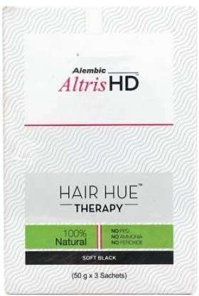 Radiancy Altris HD HAIR HUE Therapy Soft Black 150gm-Pack of 2 2
