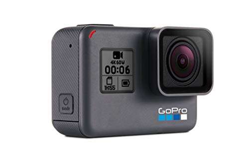 GoPro HERO6 Black — Waterproof Digital Action Camera for Travel with Touch Screen 4K HD Video 12MP Photos 6