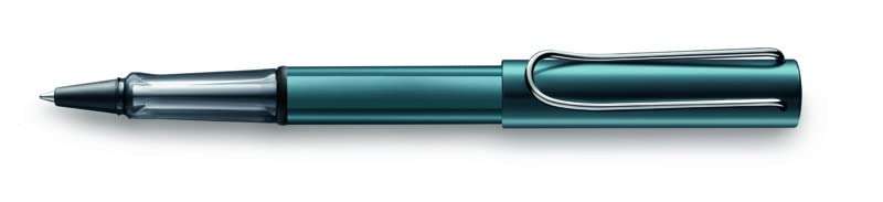 Lamy ALSTAR ROLLER BALL PEN PETROL COLOR-METAL ANODIZED BODY WITH M-63 BLACK REFILL 2
