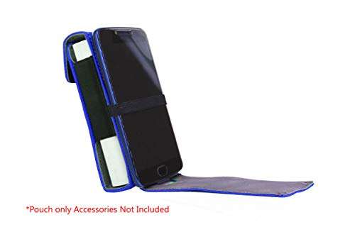 Saco Shock Proof Pouch Case Compatible for MI Power Bank 3i 20000mAh Lithium Polymer Wallet | Blue (Power Bank Not Included) 3