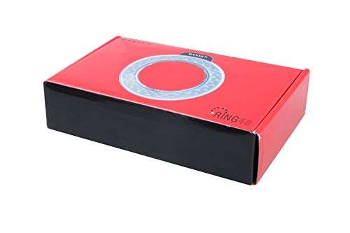 QUAN Ring Light Kit Photographic Equipment Ring Flash Accessories Circular LED Flash Light with 48 LED Lights & 6 Adapter Rings(49mm/52mm/55mm/58mm/62mm/67mm) for Macro Lens(Orange) ( Color : White ) 5