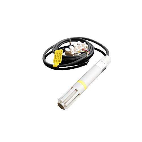 Taidacent Small Temperature and Humidity Transmitter Sensor RS485 Temperature Sensor Analog Temperature and Humidity Sensor Transmitter 0-10V / 0-5V (2 Wire Temperature and Humidity 0~5V Output) 1