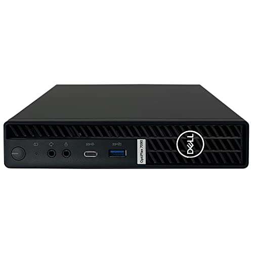 Dell OptiPlex 7090 MFF Micro Form Factor Desktop Computer - 10th Gen Intel Core i5-10500T up to 3.80 GHz CPU, 32GB RAM, 8TB SSD, Intel UHD Graphics 630, Wi-Fi 6, Bluetooth 5.1, Windows 11 Pro 5