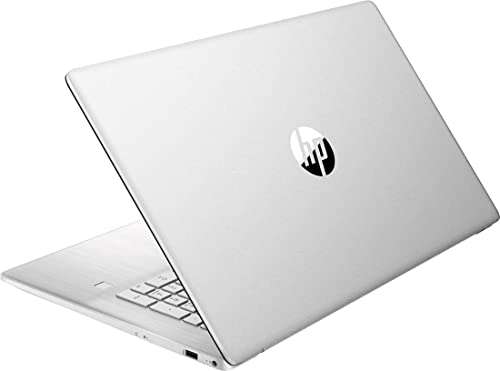 HP Notebook Laptop, 17.3’’ Full HD Display, AMD Ryzen 5 5500U Hexa-Core Processor, 16GB RAM, 1TB PCIe SSD+1TB HDD, Fingerprint Reader, Wi-Fi, Webcam, HDMI, Windows 11 Home, Natural Silver 5