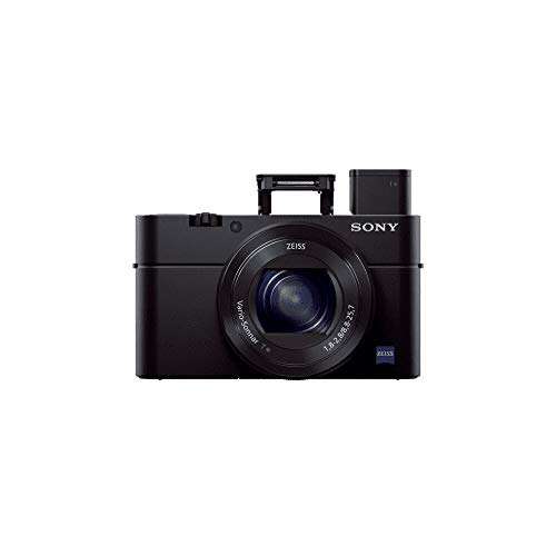 Sony RX100 III 20.1 MP Premium Compact Digital Camera w/1-inch Sensor and 24-70mm F1.8-2.8 ZEISS Zoom Lens (DSCRX100M3/B), 6in l x 4.65in w x 2.93in h, Black 3
