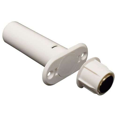 ELK PRODUCTS Wireless Recessed Door Sensor Wht 1