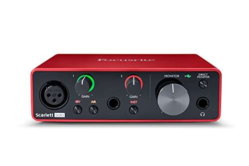 Focusrite Scarlett Solo (3rd Gen) USB Audio Interface 1