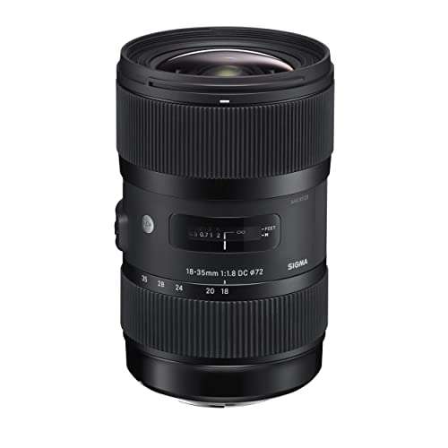 Sigma 18-35mm F1.8 Art DC HSM Lens for Canon, Black (210101) 2