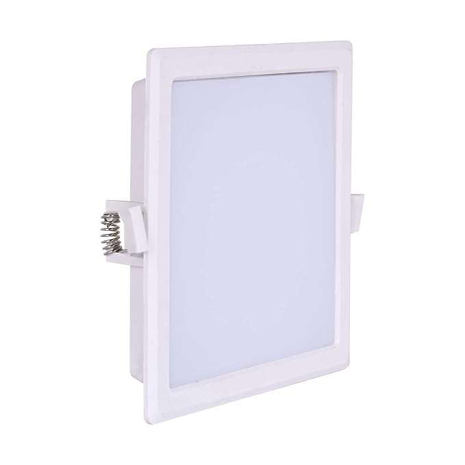 Prolux 15watt LED A-Series Fall Ceiling Panel Light| LED Ceiling Light for Home and Hall, Square (White, Pack of 4) 5