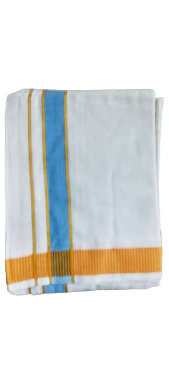 Cotton pancha, white colour (Jai Chandra Collection) 1