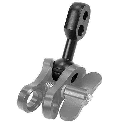 Cyruss 1'' Ball and YS Head Adapter Joint Arm Clamp for Underwater Strobe Housing 3