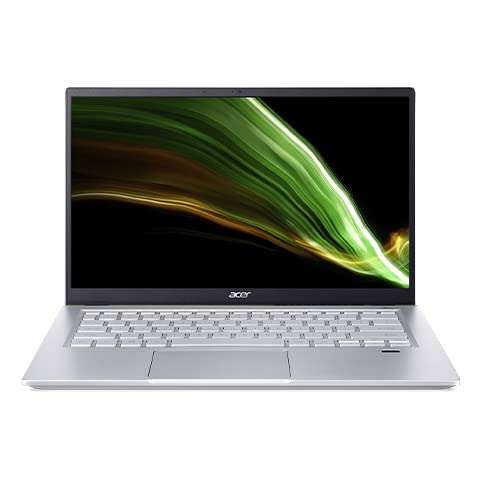 Acer Swift X 14”IPS Widescreen LED Premium Laptop | AMD Ryzen 7 5800U | 16GB DDR4 | 1TB SSD | Backlit Keyboard | NVIDIA RTX 3050Ti | Windows 10 | Silver | with Wired Mouse Bundle 5