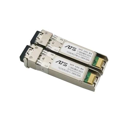 SFP+ 10Gb SFP SR for SFP-10G-SR 10GBASE-SR Fiber Optic SFP Transceiver Module Single Fiber (Color : 1pair 40KM) 3