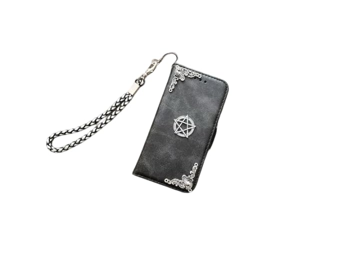 Star phone leather wallet case for iPhone X XS XR 11 12 13 14 15 16 Pro Max Galaxy S24 S23 S22 S21 S20 Ultra Note 20 10 Plus Mn1624