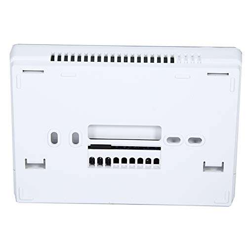 Digital Programmable Thermostat, Room Temperature Controller for The Electric Heating Equipment and Wall-Hung Boiler Heating System(Black) 2