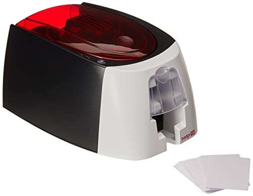 Badgy100 Color Plastic Card Printer 1