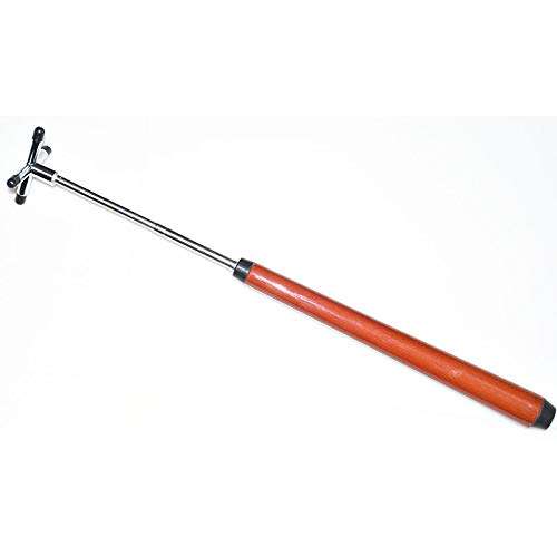 East Eagle Retractable Billiards Pool Cue Stick Bridge with Metal Bridge Head, Billiards Pool Cue Accessory (Brown, 3 Metal Bridge Head) 5